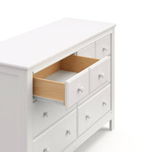 Graco® Benton 6 Drawer Double Dresser: White