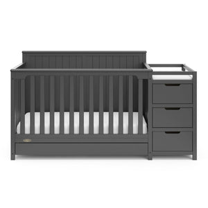 Graco® Hadley 5-in-1 Convertible Crib and Changer with Drawer: White