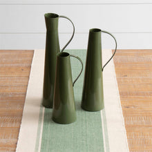 McKayla Monday Registry 
Green Metal Pitchers (Set Of 03)