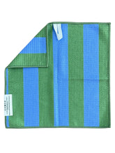 Gather & Go: Double-Sided Washcloth: Blue/Green / Washcloth (12 in x 12 in)