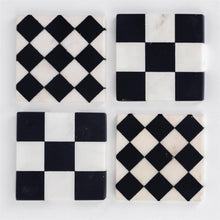 McKayla Monday Registry 
Black And White Marble Coasters (Set Of 4)