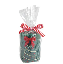 Tree Christmas Pillar Candle