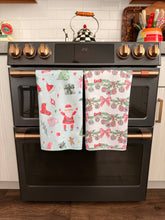 Festive Chaos: Double-Sided Hand Towel: Blue / Hand Towel (17 in x 27 in)