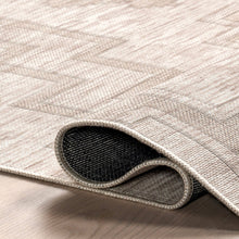 Avni Southwestern Machine Washable Area Rug: Ivory / Runner / 2' 8" x 8'