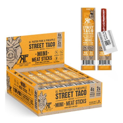 MINI Street Taco Pork Beef Stick .5oz (24ct)