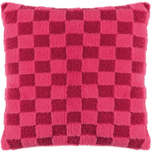 Check It Boucle Fleece Cushion Pinky Crush: Pinky Crush / Polyester Filled / 45 x 45cm