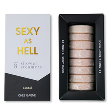 Sexy As Hell Shower Steamers - Santal - Set of 8 Tabs