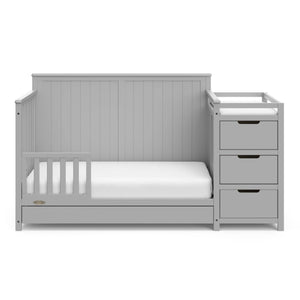 Graco® Hadley 5-in-1 Convertible Crib and Changer with Drawer: White