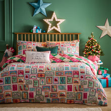 Dear Santa Printed Duvet Cover Set Multicolour: Multi / Super King