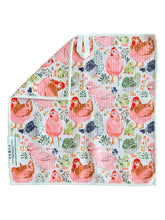 Coop Cuties: Double-Sided Washcloth: White / Washcloth (12 in x 12 in)