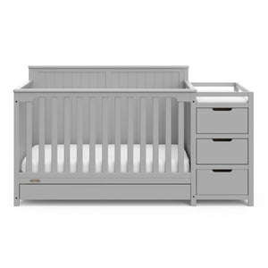 Graco® Hadley 5-in-1 Convertible Crib and Changer with Drawer: White