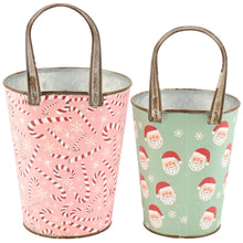 Candy Canes Wall Bucket Set
