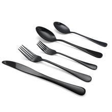 McKayla Monday Registry 
20-Piece Black Flatware Set