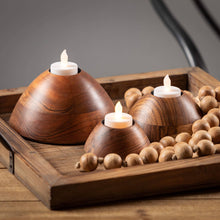 Natural Wood Bead Gardland