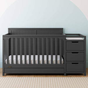 Graco® Hadley 5-in-1 Convertible Crib and Changer with Drawer: White