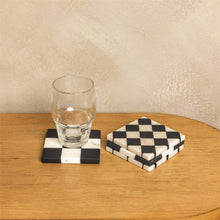 McKayla Monday Registry 
Black And White Marble Coasters (Set Of 4)