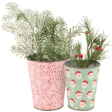 Candy Canes Wall Bucket Set
