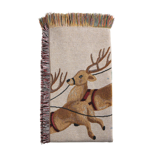 Classic Xmas Jacquard Blanket