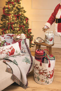 Classic Xmas Jacquard Blanket