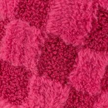Check It Boucle Fleece Cushion Pinky Crush: Pinky Crush / Polyester Filled / 45 x 45cm