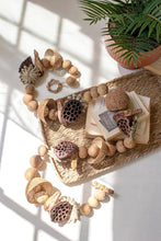 MIXED DRIED BOTANICAL GARLAND: BROWN / DRIED BOTANICAL / 72"t