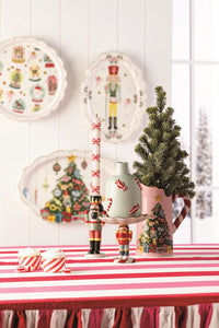 Tree Candy Cane Handle Pitcher
