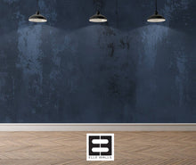 Navy Plaster — Luxe Textures Luxury Wallpaper Mural: Sample/Swatch / Peel-stick
