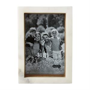 4x6 Wood Marble Shadow Frame