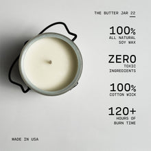 22 oz Butter Jar Candle: Salted Caramel Pistachio