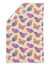 Wing It: Double-Sided Hand Towel: Cream / Hand Towel (17 in x 27 in)