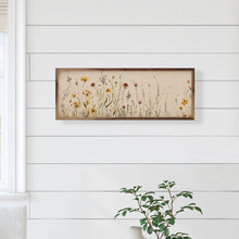 Simple Field Flowers: 36 x 12 x 1.5