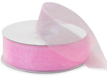 Sheer Organza Gift Packaging Ribbon: Pretty Pink / 1 Pack / 1/4"x100 yards