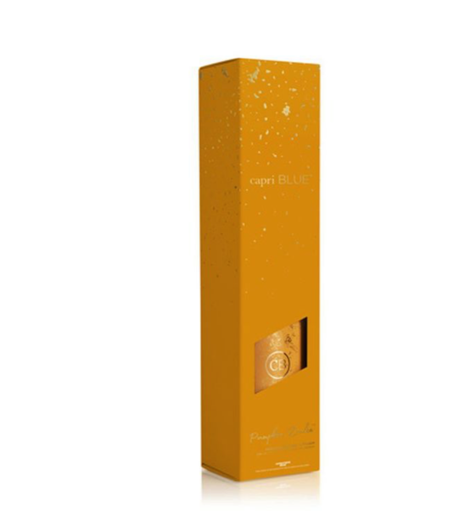 GLIMMER - PUMPKIN DULCE REED DIFFUSER, 8 oz