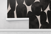 Charcoal Stone — Luxe Textures Luxury Wallpaper: Sample/Swatch / Paste-on-textured