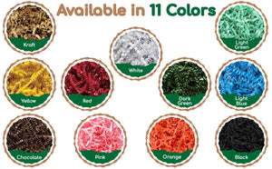 40 LB Box Red Crinkle Cut Shred