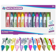 Tub Works® Smooth™ Bath Crayons Bath Toy, 12 Pack