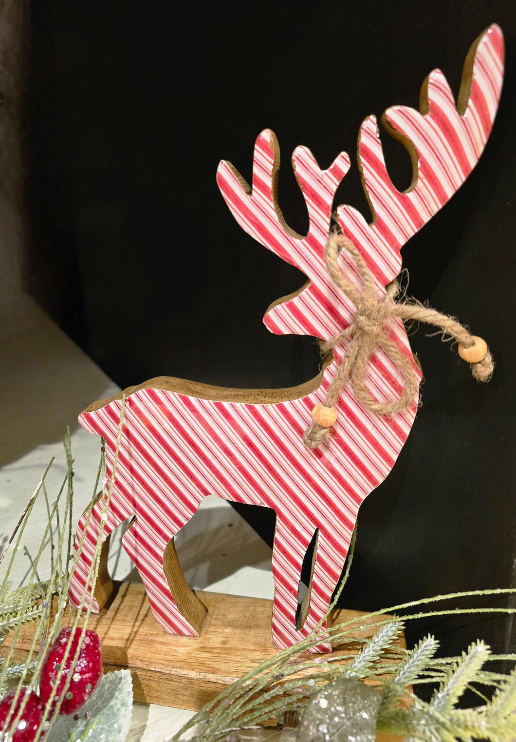 Candy Striped Buck 12x7x2.5in