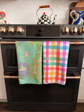 Live A Little Plaid: Double-Sided Hand Towel: Multicolor / Hand Towel (17 in x 27 in)