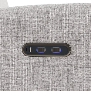Graco® Bellwood® Power Recliner Swivel Glider: Ivory Boucle