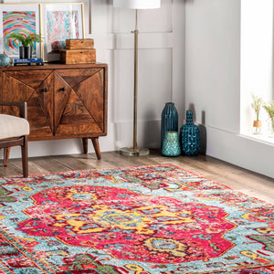 Vintage Corbett Area Rug: Multi / Rectangle / 5' 3" x 7' 7"