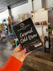 Caramel cold brew wax melts