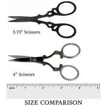 Beard & Mustache Scissors: Black