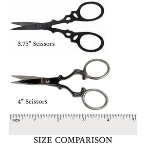 Beard & Mustache Scissors: Black