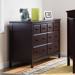 Graco® Benton 6 Drawer Double Dresser: White