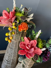 Tall Wicker Floral