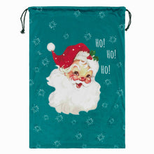 Vintage Santa Velvet Xmas Sack Multicolour: Multicolour / 74 x 50cm