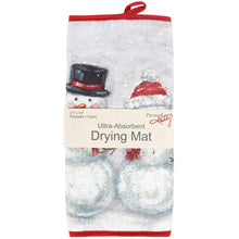 Snow Family Drying Mat