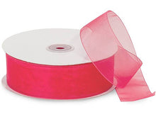 Sheer Organza Gift Packaging Ribbon: Pretty Pink / 1 Pack / 1/4"x100 yards