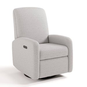 Graco® Bellwood® Power Recliner Swivel Glider: Ivory Boucle