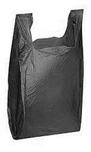 Plastic Retail T-Shirt Bags: Medium / Green / Case of 1000